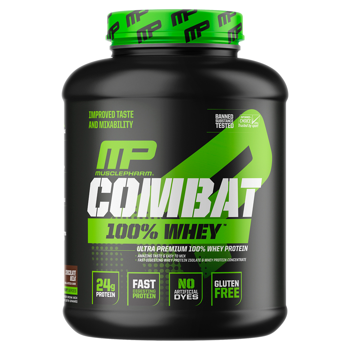MusclePharm Combat 100% Whey, Chocolate