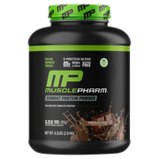 MusclePharm Combat Sport Chocolate whey protein powder, 2.81kg, NZ Supps