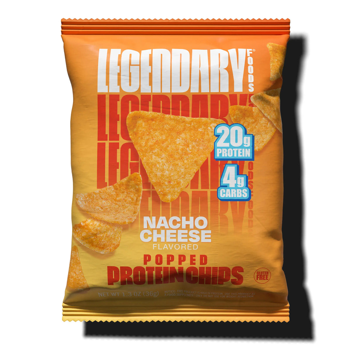 Legendary Foods Protein Pop Chips Nacho