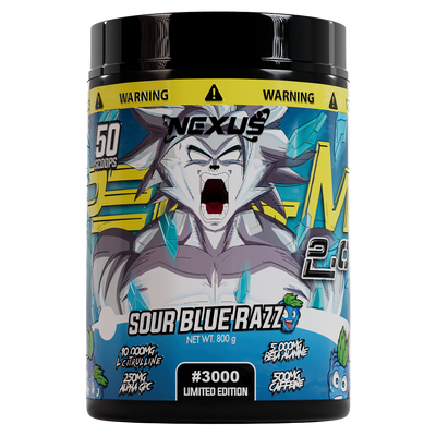 Nexus PER4M 2.0, Sour Blue Razz powder