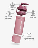 SmartShake Original2Go One Rose Pink OOS nutrition panel