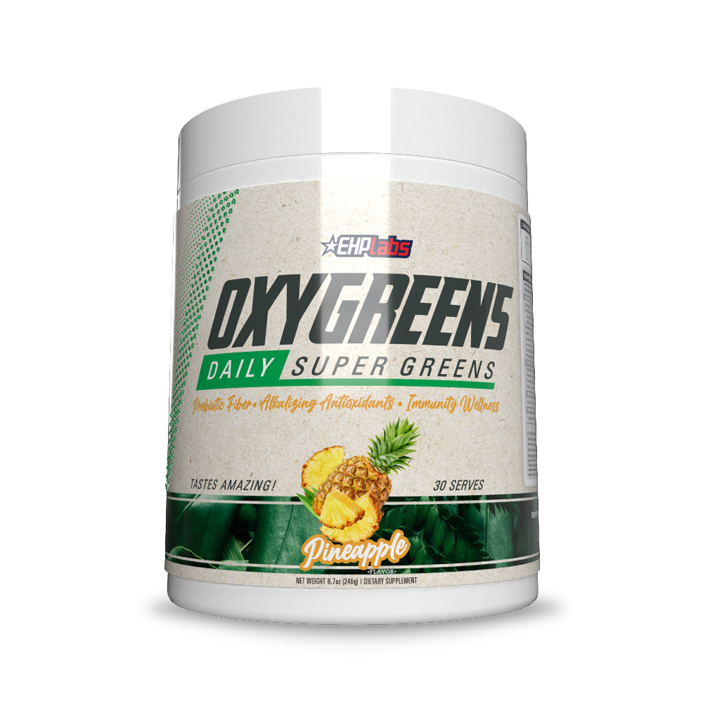 EHPlabs OxyGreens - Pineapple, 246g (30 Serves)
