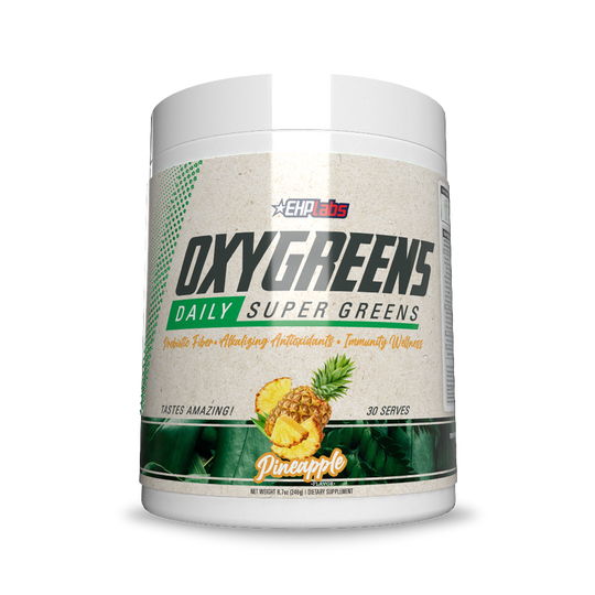 EHPlabs OxyGreens - Pineapple, 246g (30 Serves)