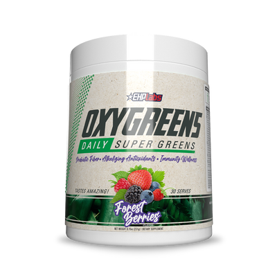 EHPlabs OxyGreens Forest Berries front