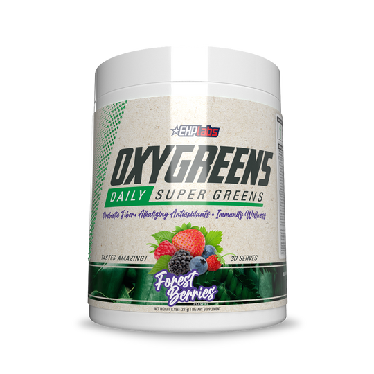 EHPlabs OxyGreens Forest Berries front
