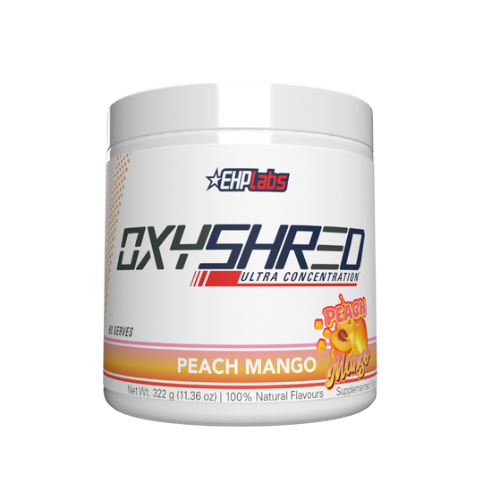 EHPlabs OxyShred Peach Mango front