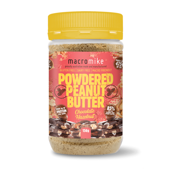 Macro Mike Powdered Peanut Butter Chocolate Hazelnut front