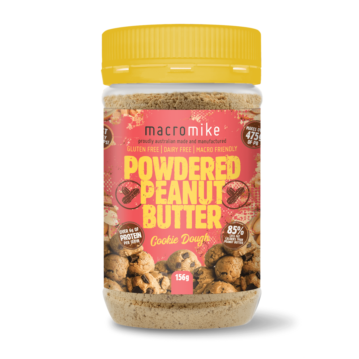 Macro Mike Powdered Peanut Butter Cookie Dough front