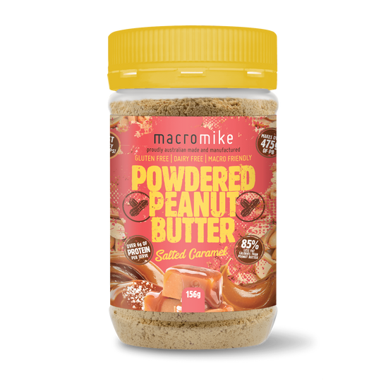 Macro Mike Powdered Peanut Butter Salted Caramel front