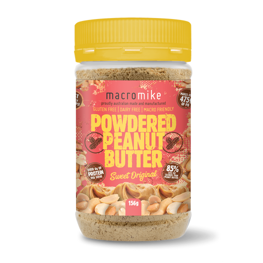 Macro Mike Powdered Peanut Butter Original front