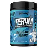 Nexus PER4M, Blue Sour Straps powder