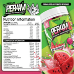 Nexus PER4M Watermelon nutrition panel