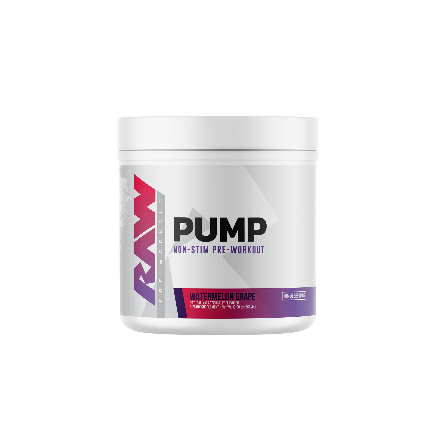 Raw Nutrition Pump Non Stim