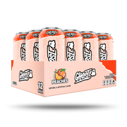 Ghost 12-Pack Energy RTD - Peaches, 500ml