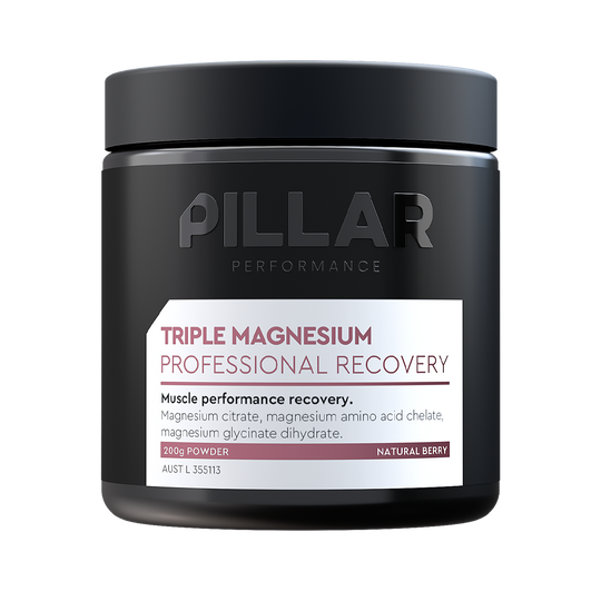 Pillar Performance Triple Magnesium Powder, Berry, 200g