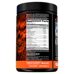 Performa Hyde Nightmare Orange Screamsicle supplement facts and nutrition panel