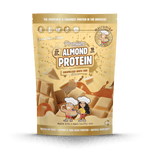 Macro Mike Luxe Almond Protein Caramelised White Chocolate 400g front