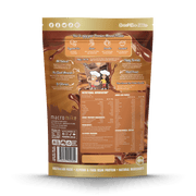 Macro Mike Luxe Almond Protein Chocolate Caramel Bar 400g back