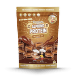Macro Mike Luxe Almond Protein Chocolate Caramel Bar 400g front