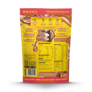 Macro Mike Premium Almond Protein Chocolate Honeycomb supplement facts and nutrition panel