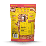 Macro Mike Premium Almond Protein Chocolate Honeycomb supplement facts and nutrition panel