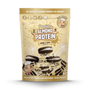 Macro Mike Premium Almond Protein Cookies & Cream 400g front