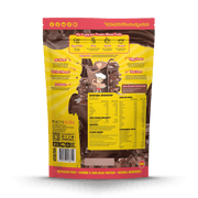 Macro Mike Premium Almond Protein Deluxe Chocolate supplement facts and nutrition panel