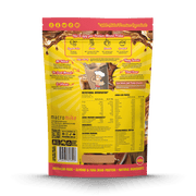 Macro Mike Premium Almond Protein Iced Mocha supplement facts and nutrition panel