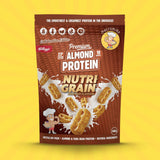 Macro Mike x Kellogg's Premium Almond Protein Nutri-Grain 400g styled