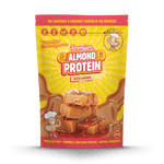Macro Mike Premium Almond Protein Salted Caramel 400g protein powder, front, NZ Supps