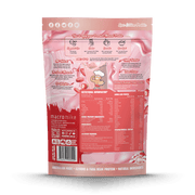 Macro Mike Luxe Almond Protein Strawberry Thickshake 400g back