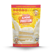 Macro Mike Premium Almond Protein Vanilla Buttercream 800g protein powder, front, NZ Supps