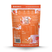 Macro Mike Golden Smooth Pea Protein Strawberry Delight 455g back