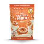 Macro Mike Golden Smooth Pea Protein Vanilla Donut 455g protein powder, front, NZ Supps