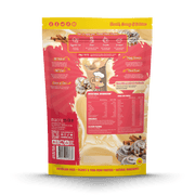 Macro Mike Peanut Plant Protein Caramel Cinnamon Bun 1kg supplement facts and nutrition panel