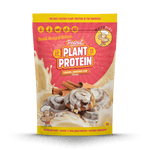 Macro Mike Peanut Plant Protein Caramel Cinnamon Bun 1kg protein powder, front, NZ Supps