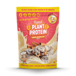Macro Mike Peanut Plant Protein Caramel Cinnamon Bun 520g protein powder, front, NZ Supps