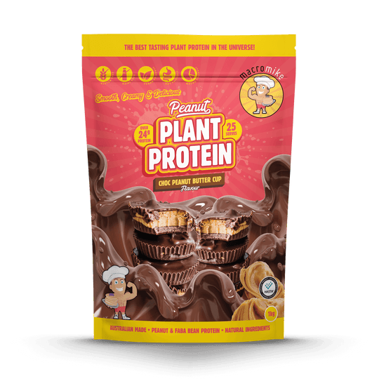 Macro Mike Peanut Plant Protein Chocolate Peanut Butter Cup 1kg front