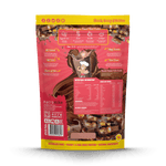 Macro Mike Peanut Plant Protein Chocolate Hazelnut 1kg supplement facts and nutrition panel