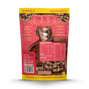 Macro Mike Peanut Plant Protein Chocolate Hazelnut 1kg supplement facts and nutrition panel