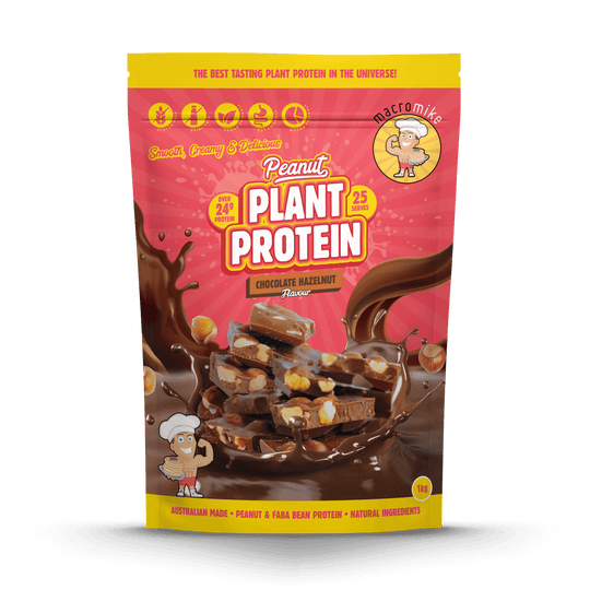 Macro Mike Peanut Plant Protein Chocolate Hazelnut 1kg front