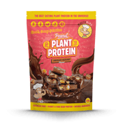 Macro Mike Peanut Plant Protein Chocolate Hazelnut 520g protein powder, front, NZ Supps