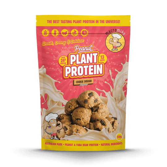 Macro Mike Peanut Plant Protein Cookie Dough 520g front