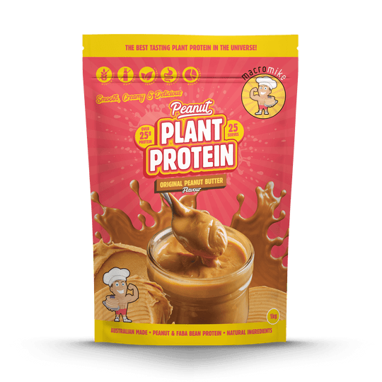 Macro Mike Peanut Plant Protein Original Peanut Butter 1kg front