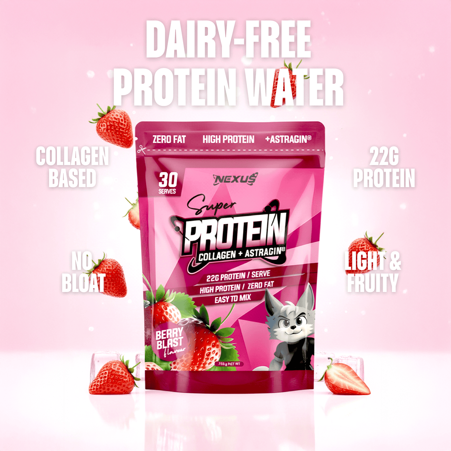 Nexus Super Protein, Berry Blast New