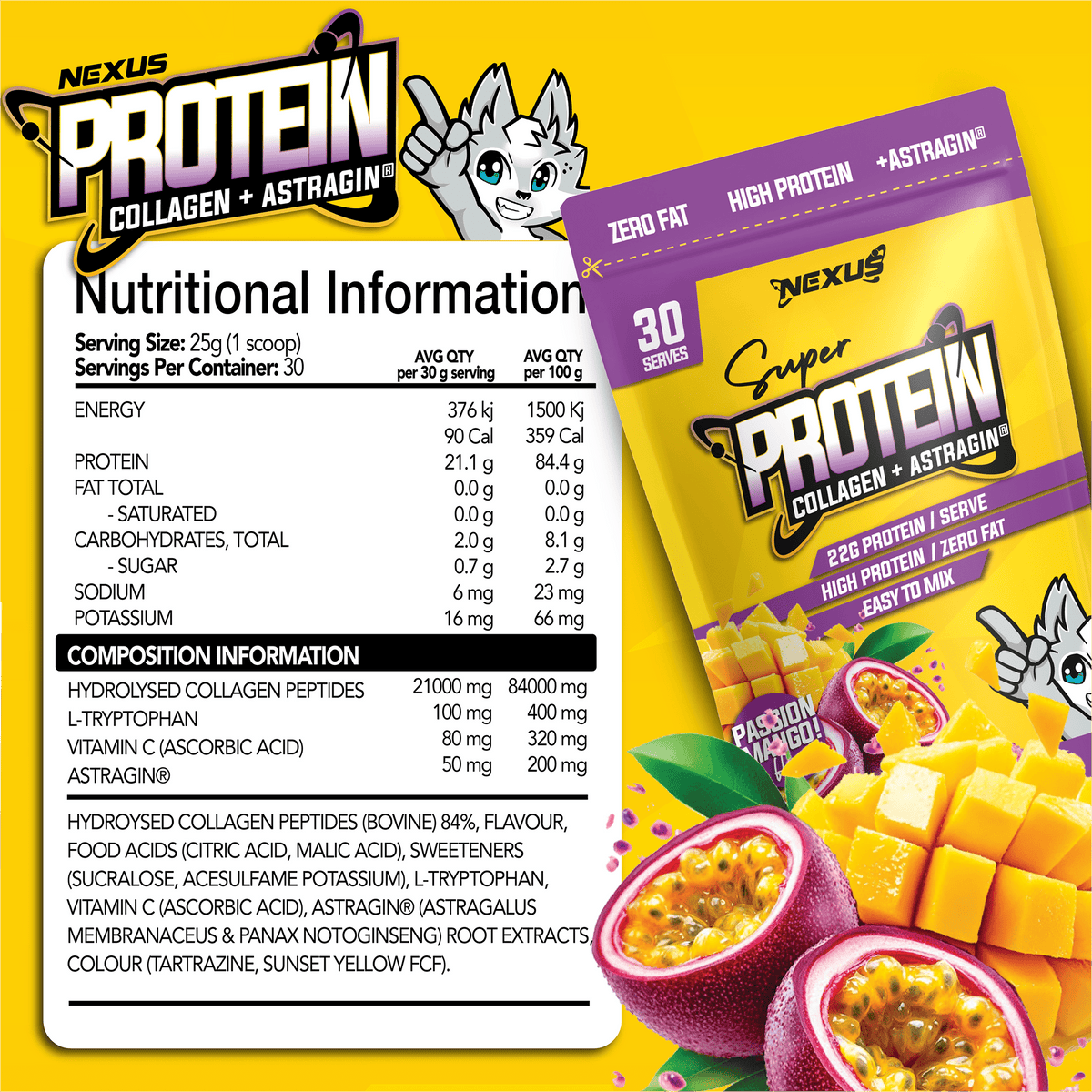 Nexus Super Protein, Mango Passion