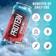 Nexus Super Protein Sparkling Water, Super Icy Pop New — pack (2)