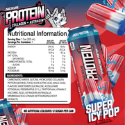 Nexus Super Protein Sparkling Water, Super Icy Pop New — pack (3)