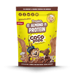 Macro Mike x Kellogg's Premium Almond Protein Coco Pops 800g protein powder, front, NZ Supps