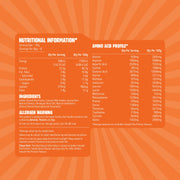 Macro Mike Golden Smooth Pea Protein Sample Pack nutrition panel